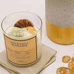 Load image into Gallery viewer, Cocktails Poolside | Citrine Candle | 8oz Mini
