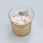 Load image into Gallery viewer, Peppermint Latte | Howlite Candle | 8oz Mini
