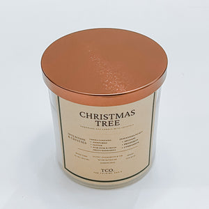Christmas Tree | Aventurine Candle | 8oz Mini