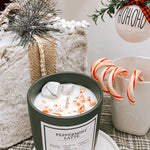 Load image into Gallery viewer, Peppermint Latte | Howlite Candle | 10oz Ceramic
